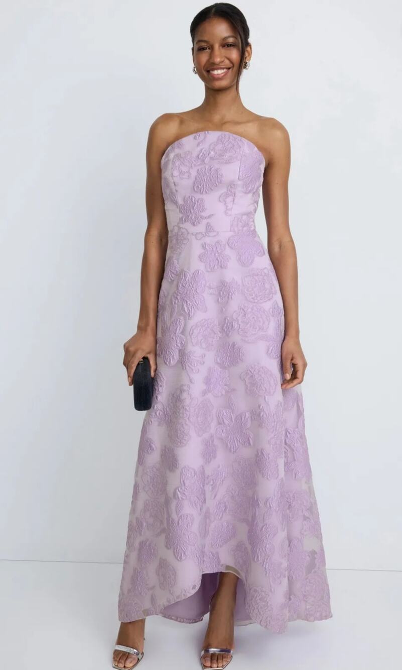Dress The Population Tessa Gown Women Size S